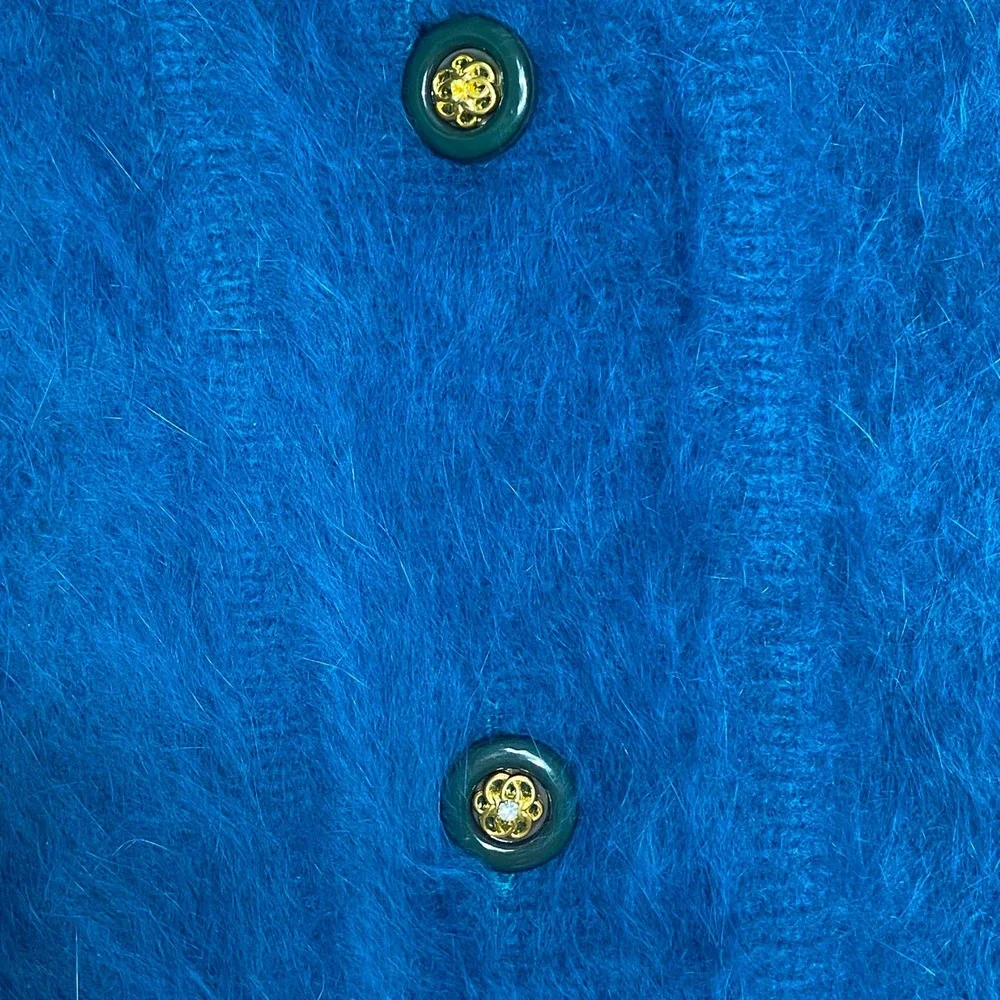 Rosa Collection 1970s Blue Oversized Jacket